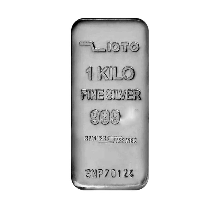 شمش نقره یک کیلوگرمی ۹۹۹ زیوتو