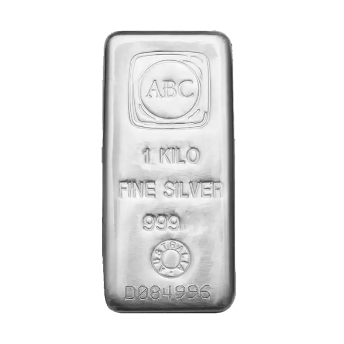 شمش نقره یک کیلوگرمی ۹۹۹ اماراتی